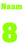 Losse set Naam met Rugnummer Reflecterend Groen - afb. 2
