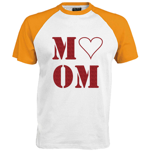 Love Mom Glitter Rood - afb. 1