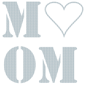 Love Mom Design Metaalpop - afb. 2
