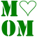 Love Mom Metallics Groen Metallic - afb. 2