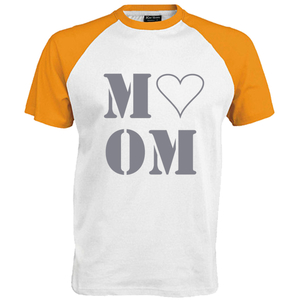 Love Mom Polyester Ondergrond Grijs - afb. 1