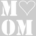 Love Mom Polyester Ondergrond Wit - afb. 2