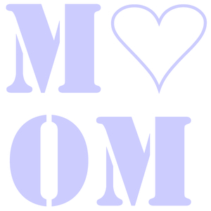 Love Mom Flock Lavendel - afb. 2