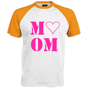 Love Mom Reflecterend Roze - afb. 1