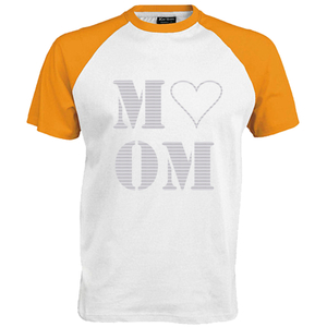 Love Mom Glitter Rainbow White 488 - afb. 1