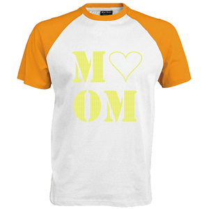 Love Mom Glitter Neon Yellow Glitter 446 - afb. 1