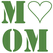 Love Mom Glitter Light Green Glitter 483 - afb. 2