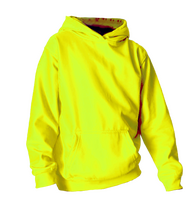 Neon Gele Hoodie Kids en Volwassenen Kids leeftijd 3-4 jaar