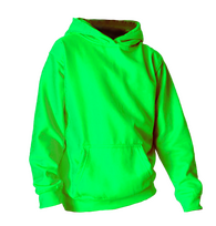 Neon Groen Hoodie Kids en Volwassenen Kids leeftijd 3-4 jaar