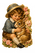 Nostalgische strijkapplicatie – jongen met konijn poezieplaatje - afb. 2