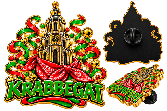 Pin Krabbegat Peperbus - afb. 1