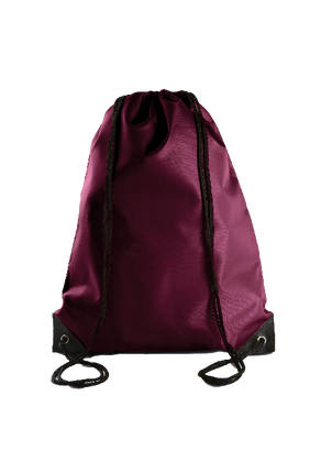 Rugzak met draagkoordjes in vele kleuren Burgundy - afb. 1
