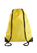 Rugzak met draagkoordjes in vele kleuren Geel - afb. 1