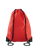 Rugzak met draagkoordjes in vele kleuren Rood - afb. 1