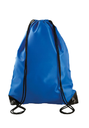 Rugzak met draagkoordjes in vele kleuren Royal Blauw - afb. 1