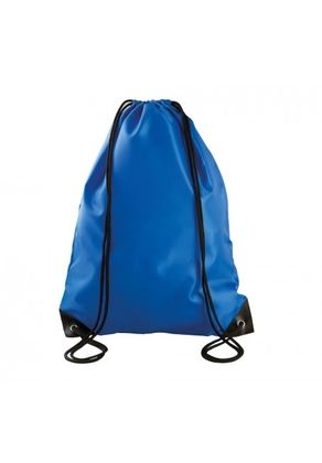 Rugzak met draagkoordjes in vele kleuren Royal Blauw - afb. 1