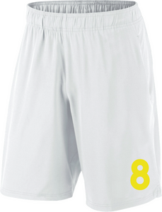 Set Broeknummers Strijkletters Alba Polyester Ondergrond Geel - afb. 1
