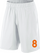 Set Broeknummers Strijkletters Alba Polyester Ondergrond Oranje - afb. 1