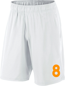 Set Broeknummers Strijkletters Alba Flex Neon Oranje - afb. 1