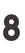 Set Broeknummers Strijkletters Alba Glitter Black Glitter 458 - afb. 2