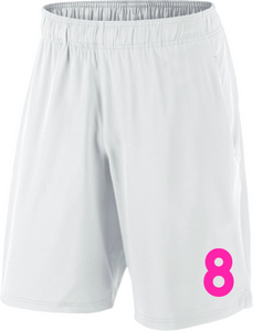 Set Broeknummers Strijkletters Alba Glow in the Dark Roze - afb. 1