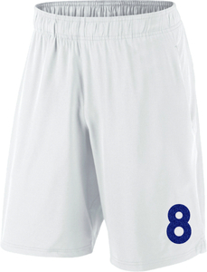 Set Broeknummers Strijkletters Alba Glitter Royal Blue Glitter 489 - afb. 1