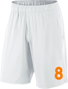 Set Broeknummers Strijkletters Alba Glow in the Dark Oranje - afb. 1