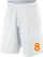 Set Broeknummers Strijkletters Alba Glow in the Dark Oranje - afb. 1