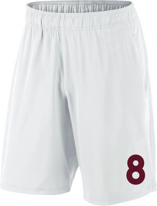 Set Broeknummers Strijkletters Alba Glitter Burgundy  Glitter 422 - afb. 1