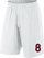 Set Broeknummers Strijkletters Alba Glitter Burgundy  Glitter 422 - afb. 1