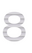 Set Broeknummers Strijkletters Ari Glitter Rainbow White 488 - afb. 2