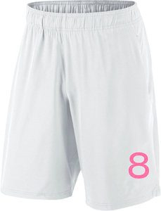 Set Broeknummers Strijkletters Ari Glitter Neon Pink Glitter 448 - afb. 1