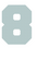 Set Broeknummers Strijkletters Fresh Design Carbon Zilver - afb. 2