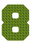 Set Broeknummers Strijkletters Fresh Design Zebra Groen - afb. 2