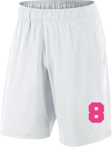 Set Broeknummers Strijkletters Fresh Polyester Ondergrond Neon Roze - afb. 1