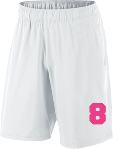 Set Broeknummers Strijkletters Fresh Polyester Ondergrond Neon Roze - afb. 1