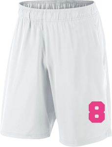 Set Broeknummers Strijkletters Fresh Polyester Ondergrond Neon Roze - afb. 1