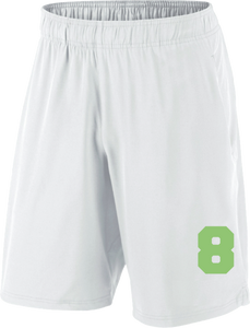 Set Broeknummers Strijkletters Fresh Polyester Ondergrond Neon Groen - afb. 1