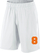Set Broeknummers Strijkletters Fresh Polyester Ondergrond Oranje - afb. 1