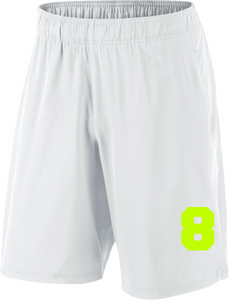 Set Broeknummers Strijkletters Fresh Flock Neon Geel - afb. 1