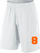 Set Broeknummers Strijkletters Fresh Flock Oranje - afb. 1