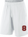 Set Broeknummers Strijkletters Fresh Holografische Rood - afb. 1