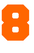 Set Broeknummers Strijkletters Fresh Reflecterend Oranje - afb. 2