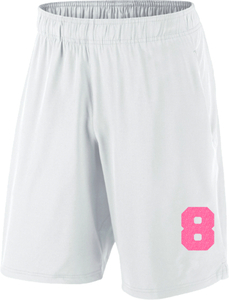 Set Broeknummers Strijkletters Fresh Glitter Neon Pink Glitter 448 - afb. 1