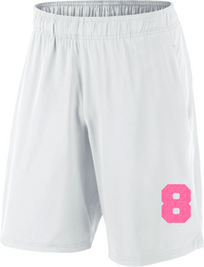 Set Broeknummers Strijkletters Fresh Glitter Neon Pink Glitter 448 - afb. 1