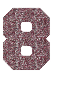 Set Broeknummers Strijkletters Fresh Glitter Rose Gold Glitter 486 - afb. 2