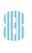 Set Broeknummers Strijkletters Impact Mirror Blauw - afb. 2