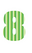 Set Broeknummers Strijkletters Impact Mirror Groen - afb. 2