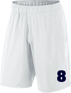 Set Broeknummers Strijkletters Impact Flock Navy Blauw - afb. 1
