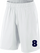 Set Broeknummers Strijkletters Impact Flock Navy Blauw - afb. 1